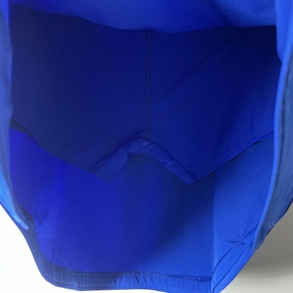 LANDS END Swim Board Skort Womens 2 Electric Blue Skirt NEW Comfort Waist Pocket - Picture 8 of 9